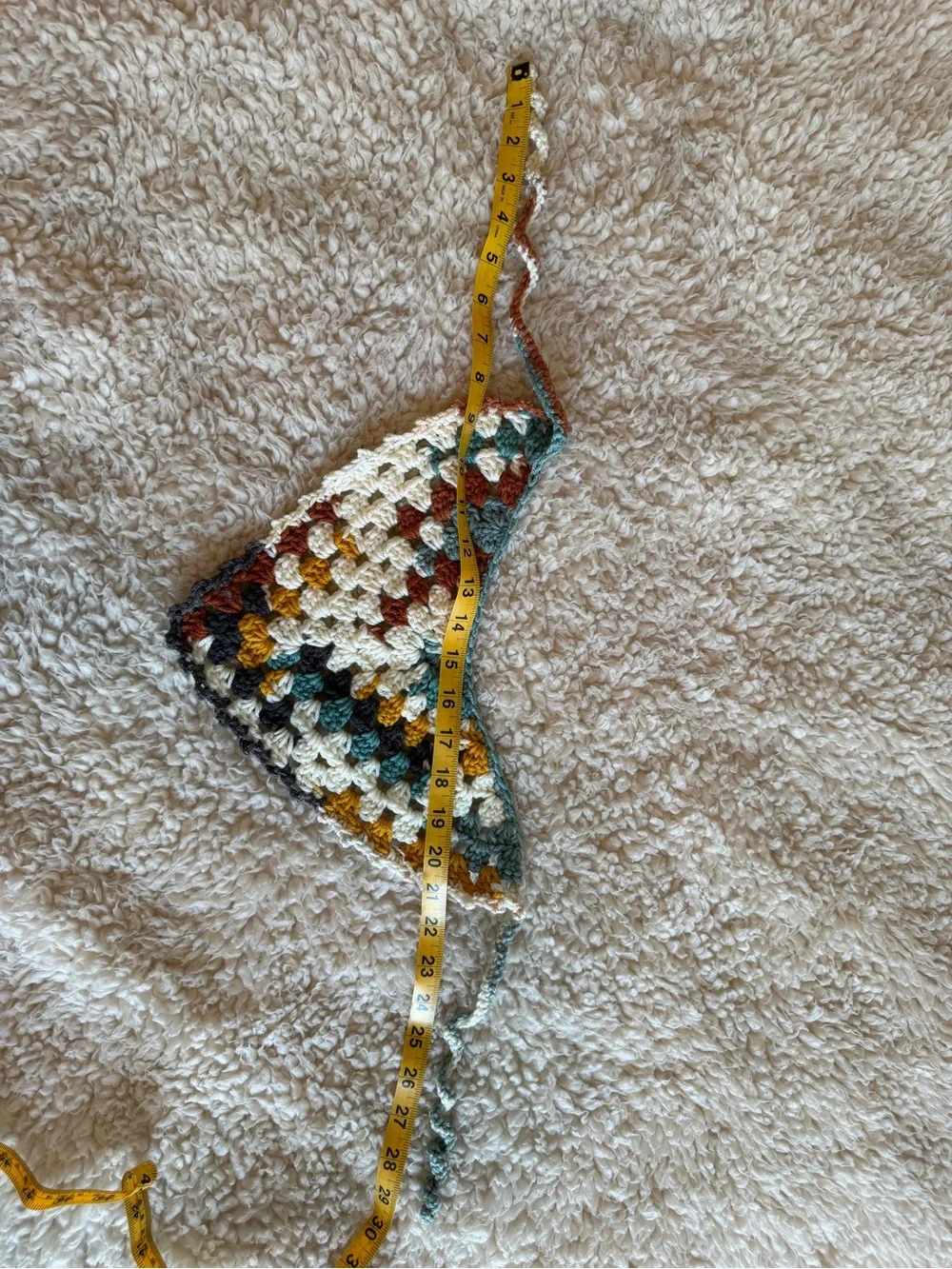 Handmade Crochet Dog Bandana
